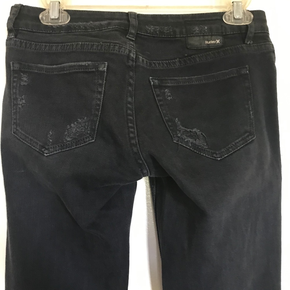 Black Distressed Jeans